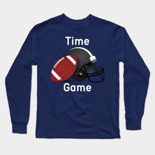 Time  Game - Baseball Long Sleeve T-Shirt